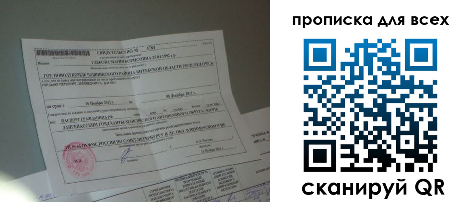 временная регистрация для всех в Кинешме